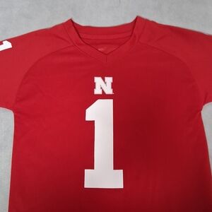 Gen 2 Nebraska Cornhuskers Football Jersey Boys Youth Small Red #1
